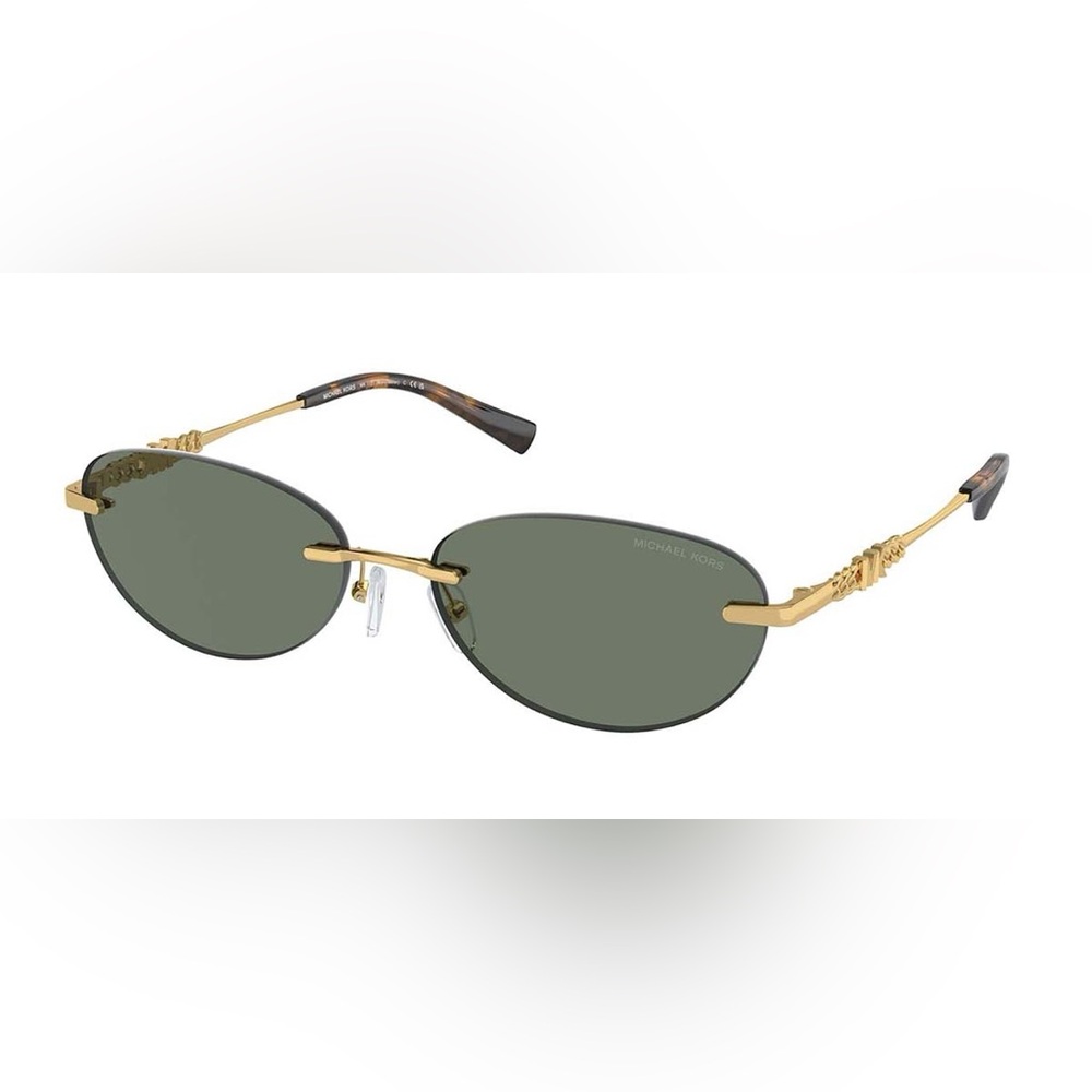 Michael Kors Gold Frame Oval Sunglasses in Green
MK1151 MANCHESTER 18963H